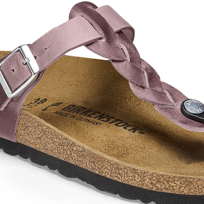 Gizeh Braided | Oiled Leather | Lavender - sandals - Birkenstock
