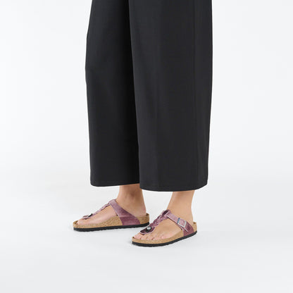 Gizeh Braided | Oiled Leather | Lavender - sandals - Birkenstock