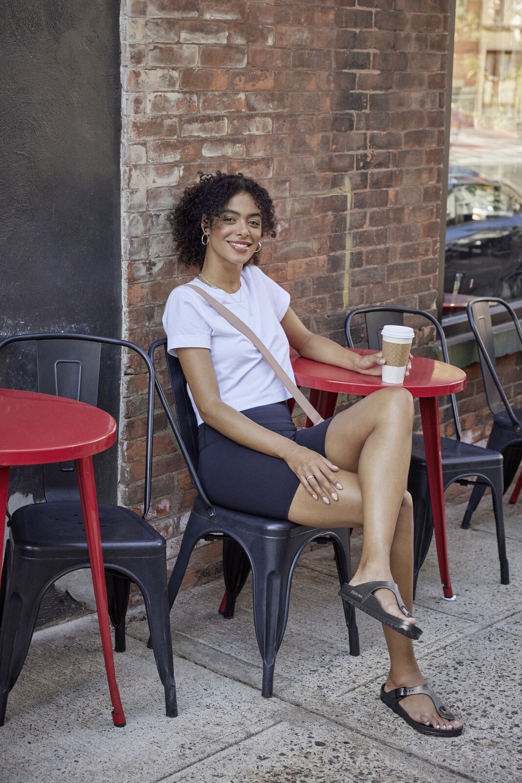 Gizeh | EVA | Metallic Anthracite - sandals - Birkenstock