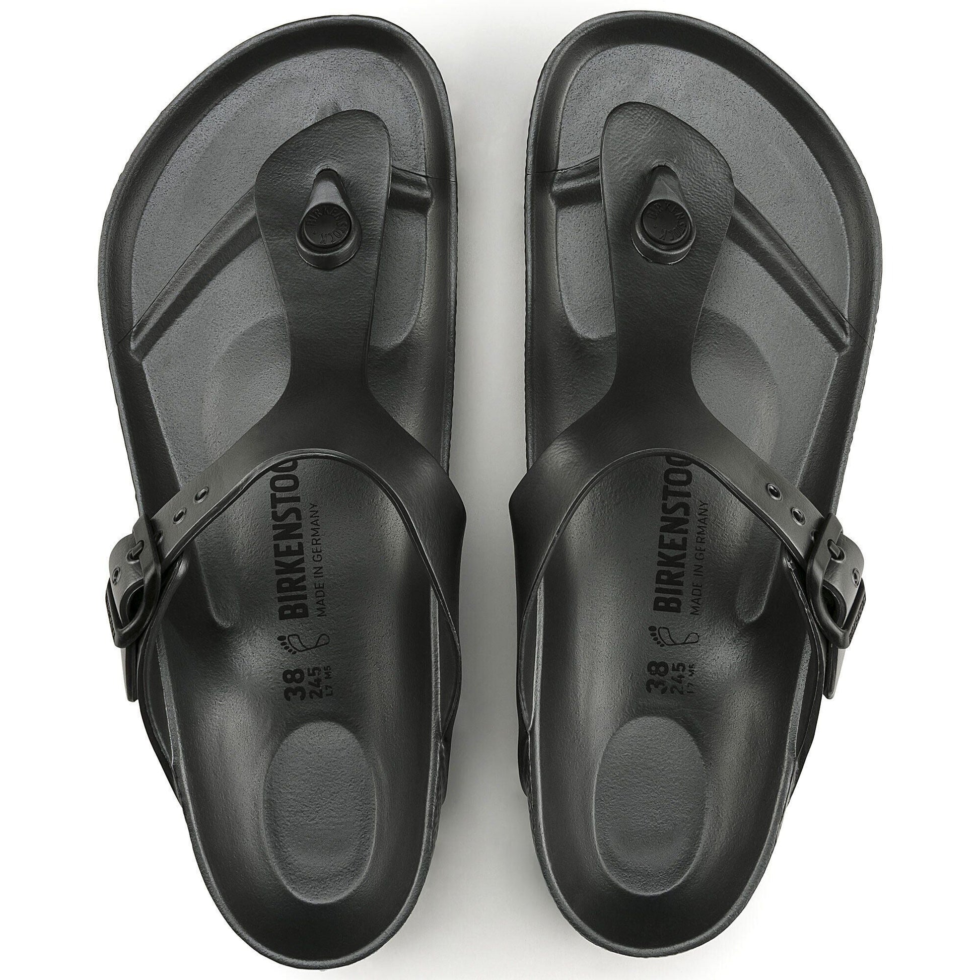Gizeh | EVA | Metallic Anthracite - sandals - Birkenstock