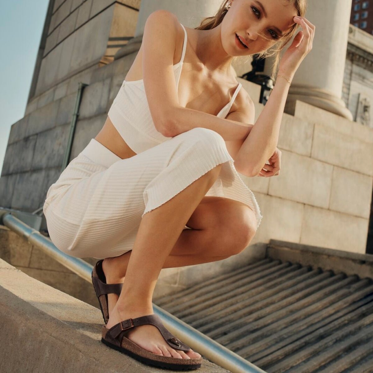 Gizeh | Oiled Leather | Habana - sandals - Birkenstock