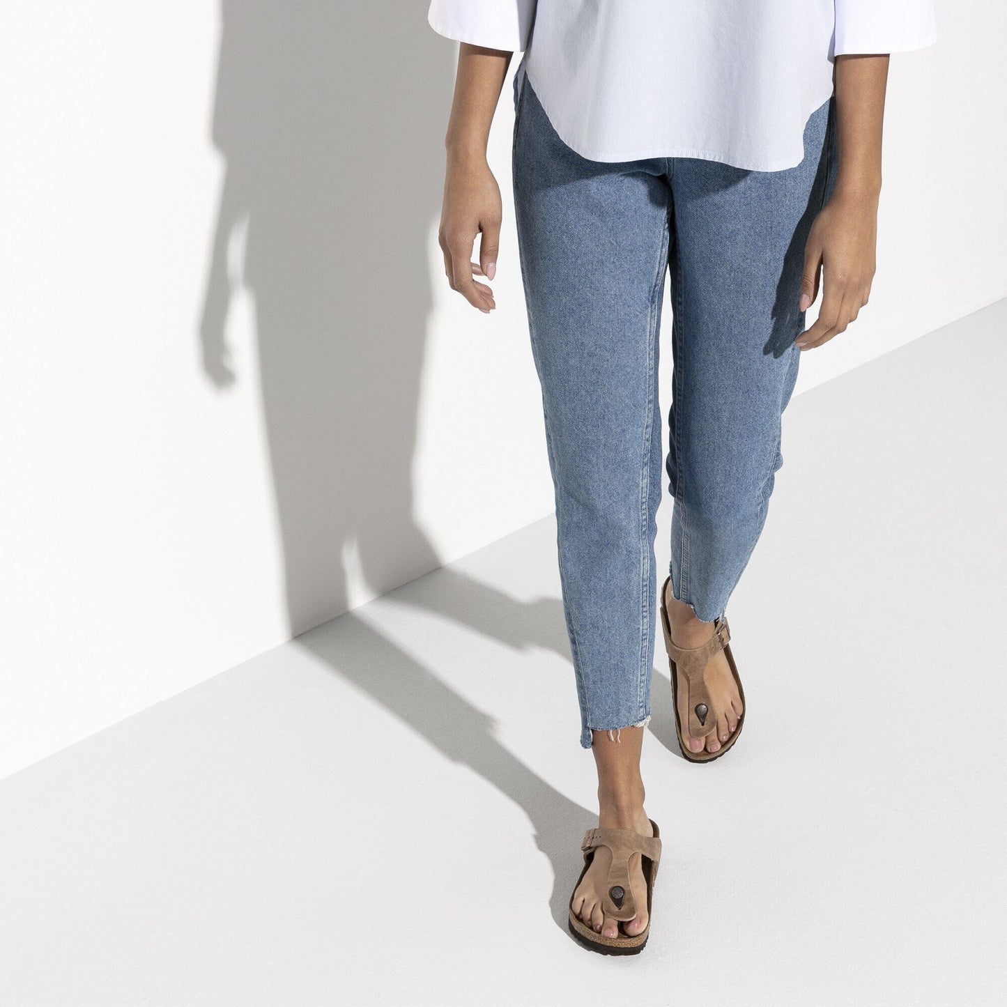 Gizeh | Oiled Leather | Tobacco - sandals - Birkenstock