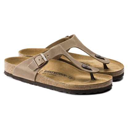 Gizeh | Oiled Leather | Tobacco - sandals - Birkenstock