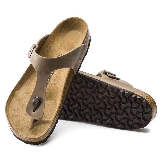 Gizeh | Oiled Leather | Tobacco - SANDAL - Birkenstock