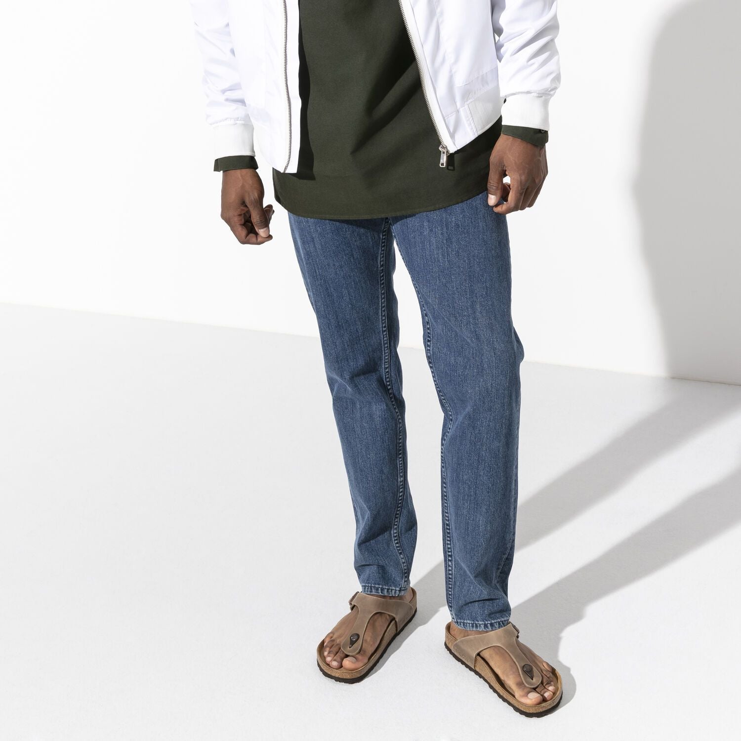 Gizeh | Oiled Leather | Tobacco - SANDAL - Birkenstock