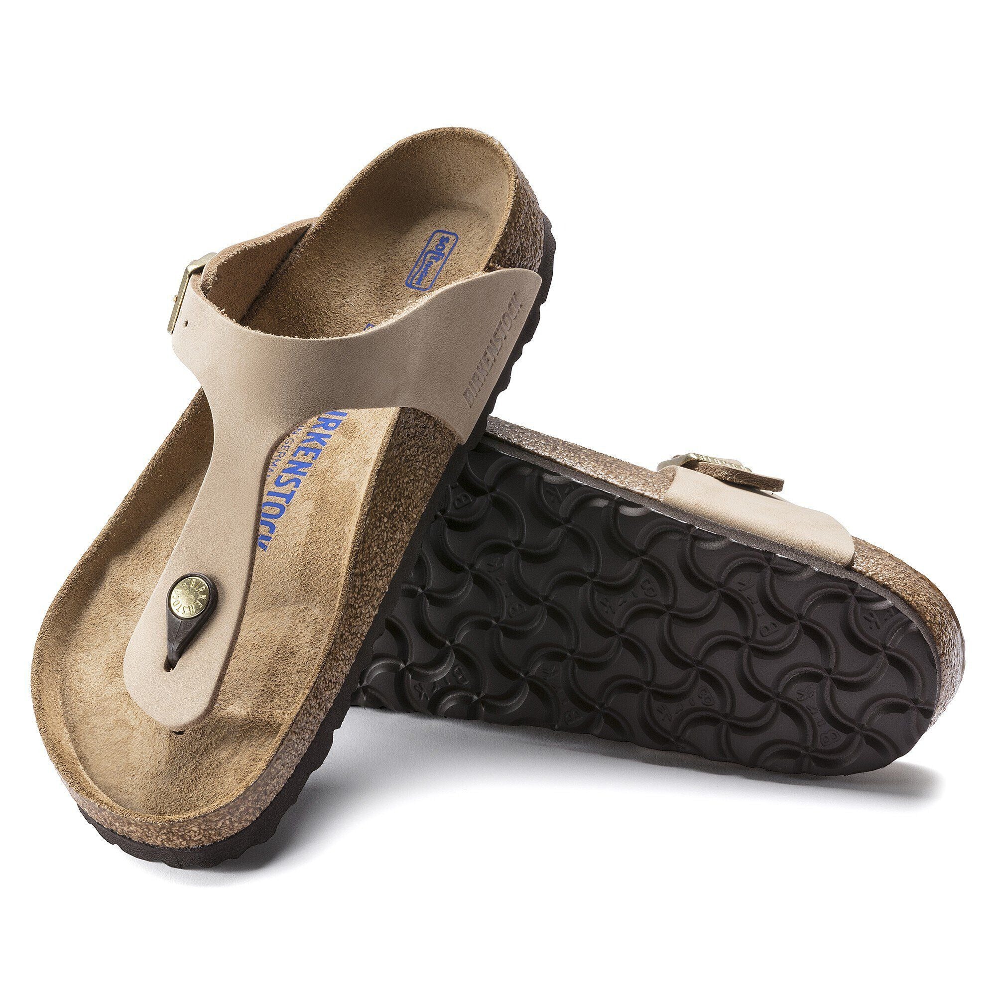 Gizeh | Soft Footbed | Nubuck | Sandcastle – Birkenstock Midtown