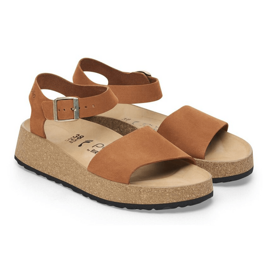 Glenda | Nubuck | Pecan - Sandals - Birkenstock