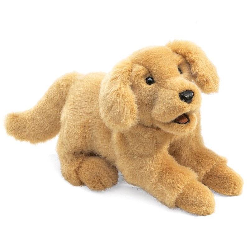 Golden Retriever Puppy Puppet - TOY - FOLKMANIS