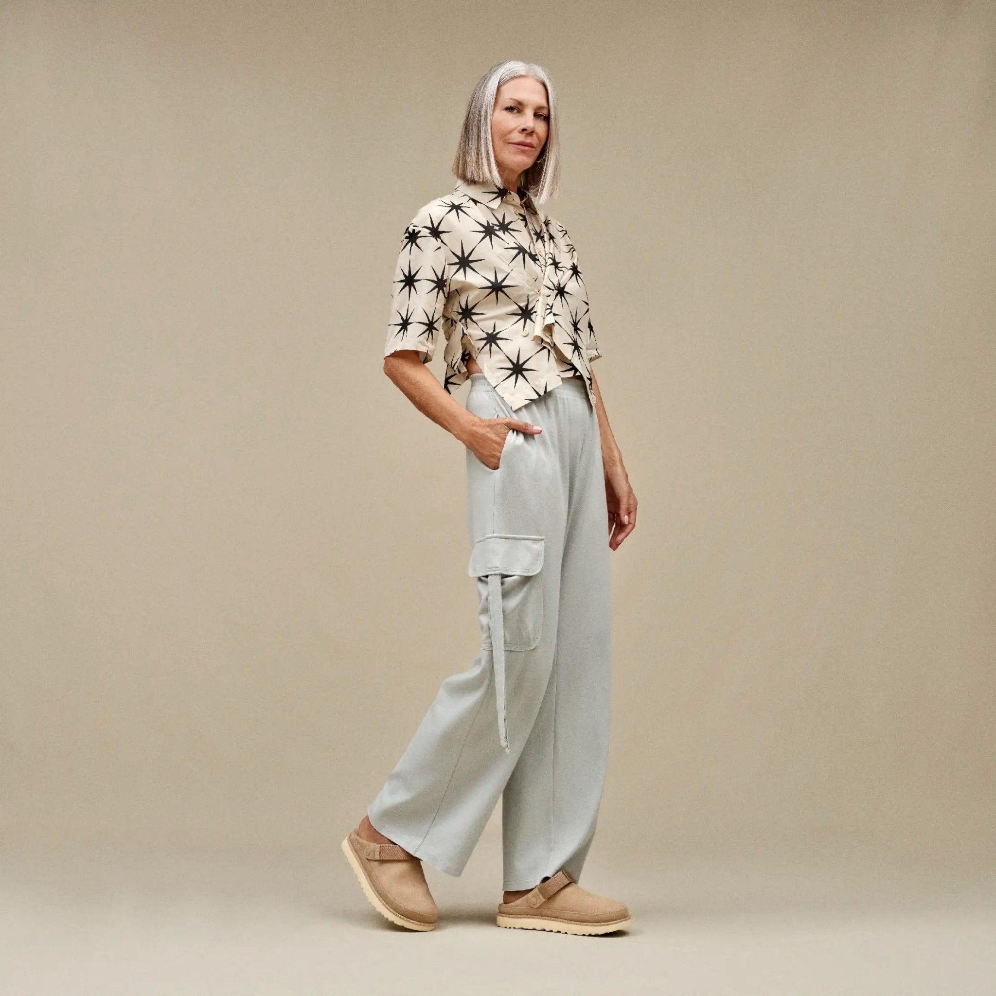 Goldenstar Clog | Women | Suede | Sand – Birkenstock Midtown