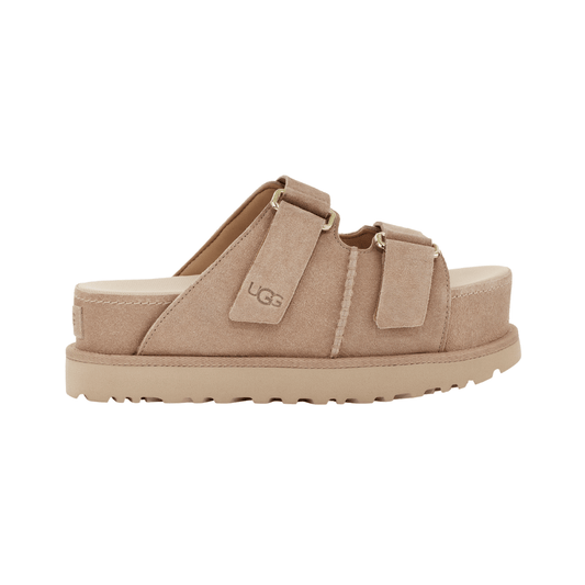 Goldenstar Hi Slide | Women | Suede | Sand - Sandals - UGG