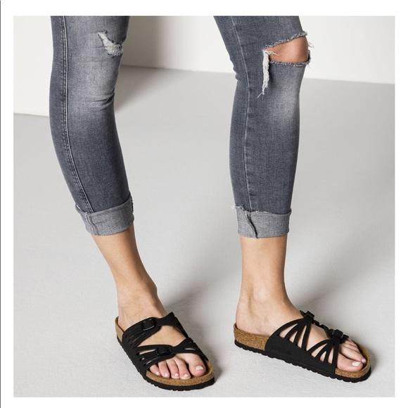 Granada | Birkibuc | Black - Sandals - Birkenstock