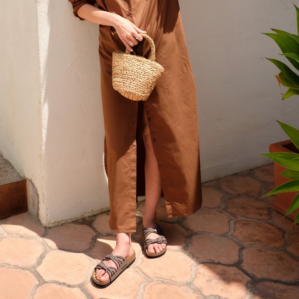 Granada | Birkibuc | Mocha - sandals - Birkenstock