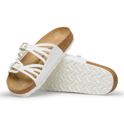 Granada | Birko - Flor | White - sandals - Birkenstock