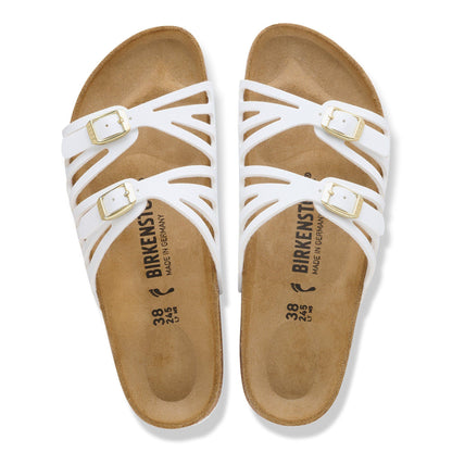 Granada | Birko - Flor | White - sandals - Birkenstock