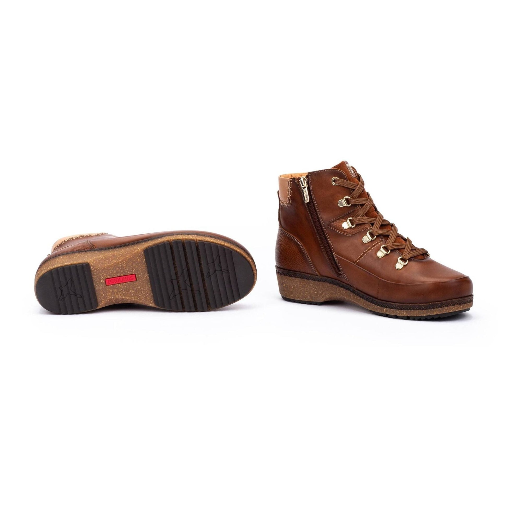 Granada Lace Up Boots | Leather | Cuero - Boot - Pikolinos