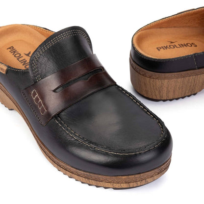 Granada Loafer | Leather | Black - clog - Pikolinos