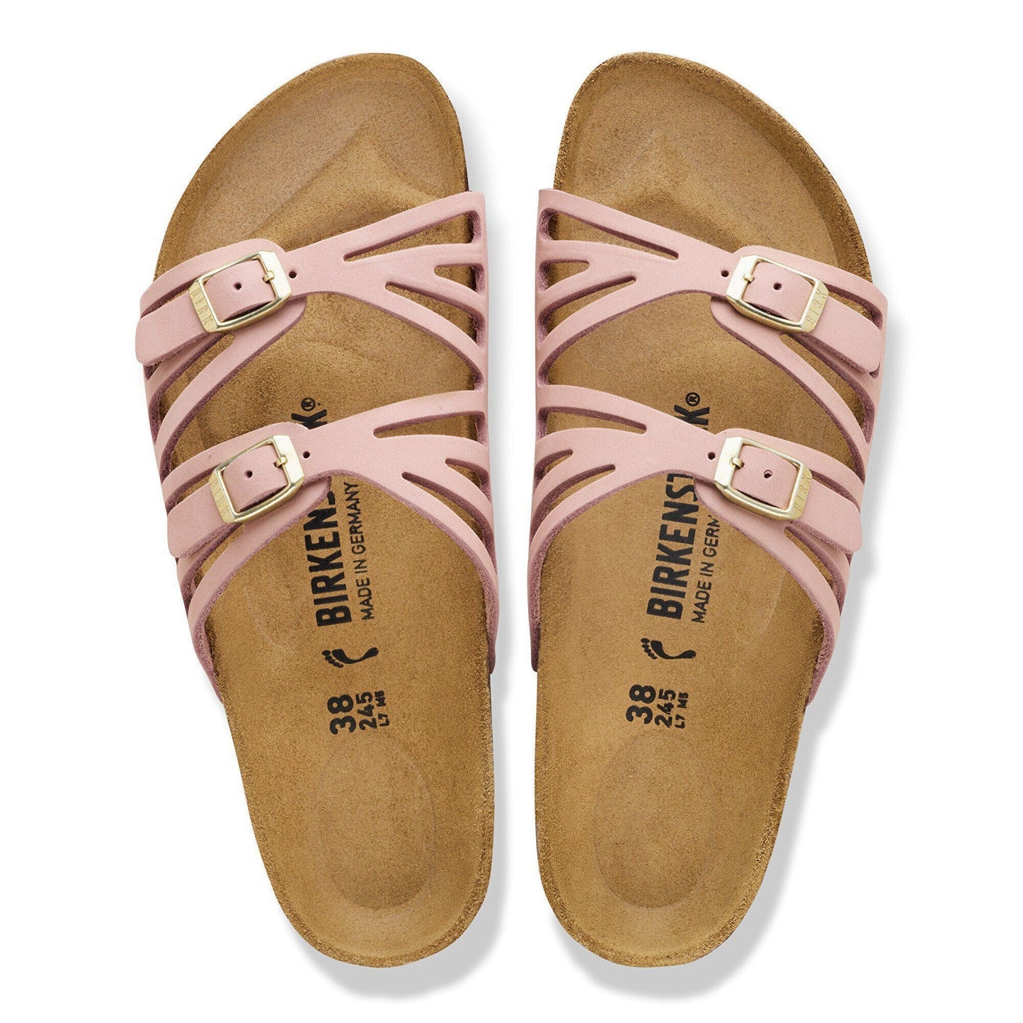 Granada | Nubuck | Soft Pink - sandals - Birkenstock