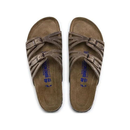 Granada | Soft Footbed | Oiled Leather | Tobacco - sandals - Birkenstock