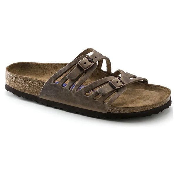 Granada | Soft Footbed | Oiled Leather | Tobacco - sandals - Birkenstock