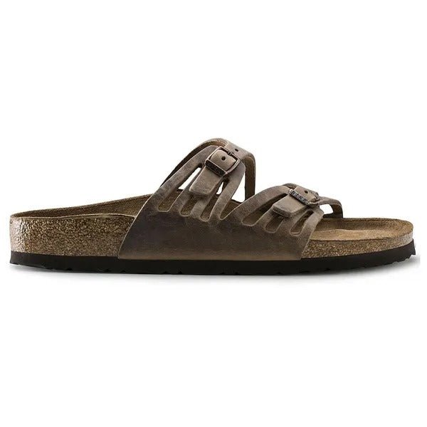 Granada | Soft Footbed | Oiled Leather | Tobacco - sandals - Birkenstock