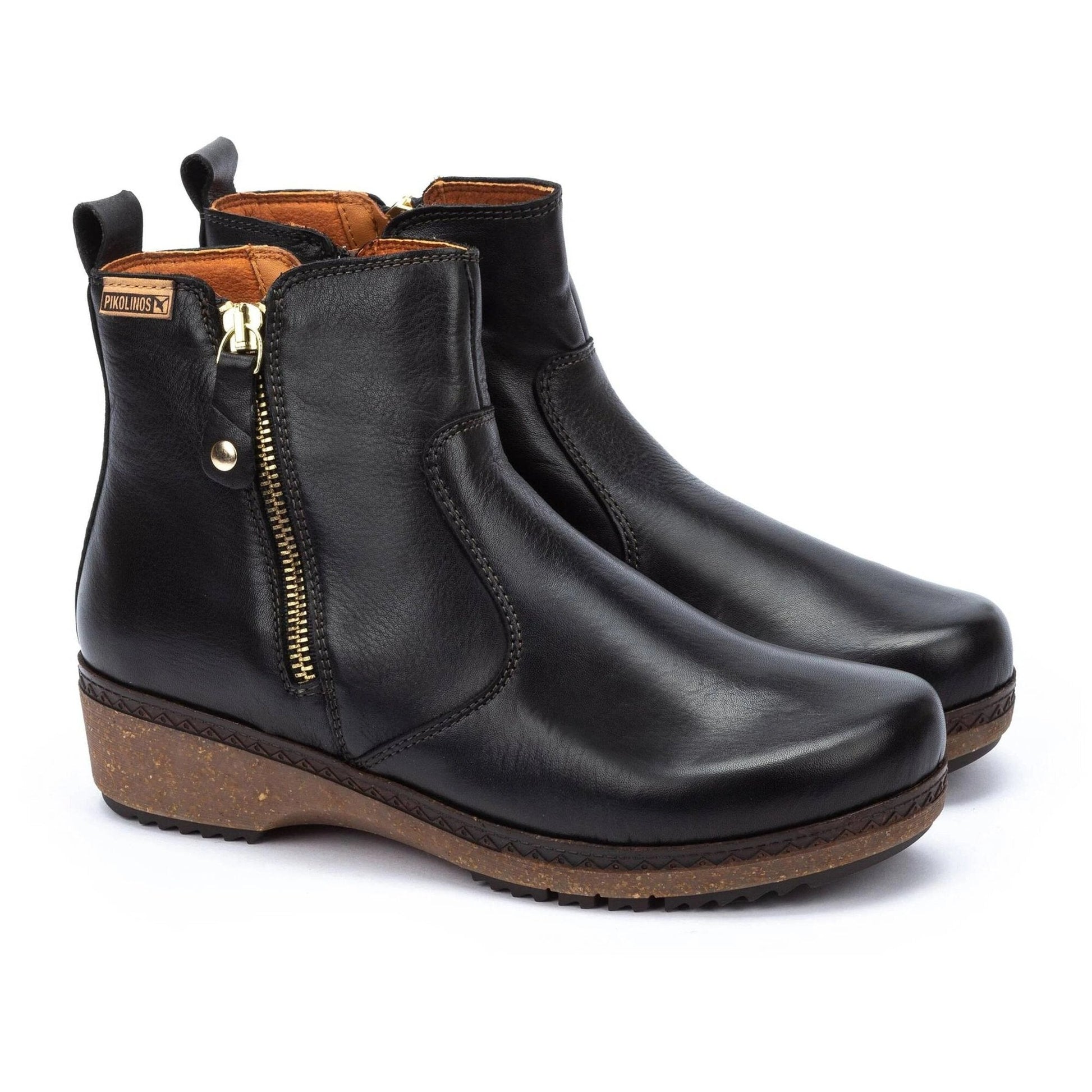 Granada Zip Boot | Leather | Black - Boot - Pikolinos