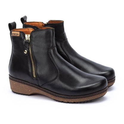 Granada Zip Boot | Leather | Black - Boot - Pikolinos