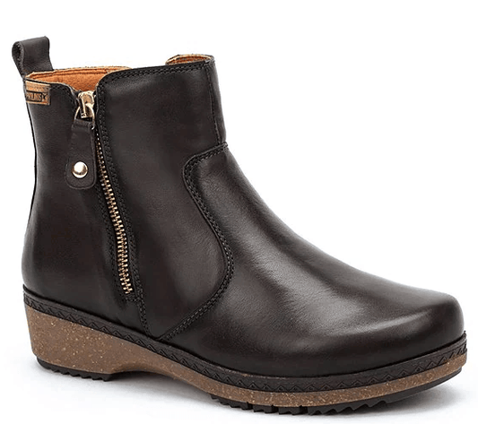 Granada Zip Boot | Leather | Black - Boot - Pikolinos