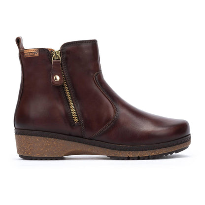 Granada Zip Boot | Leather | Caoba - Boot - Pikolinos