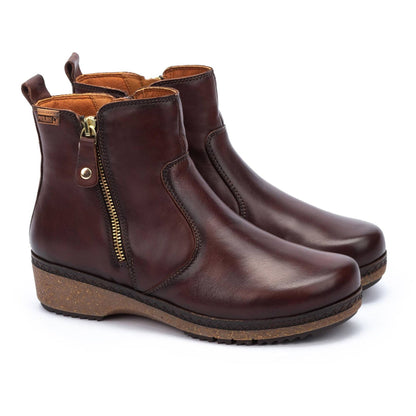 Granada Zip Boot | Leather | Caoba - Boot - Pikolinos