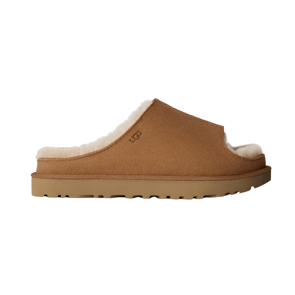 Greenport Slide | Women | Sheepskin | Chestnut - Sandals - UGG