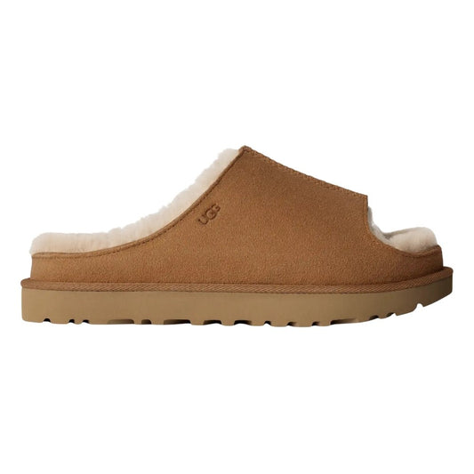 Greenport Slide | Women | Sheepskin | Chestnut - sandals - UGG