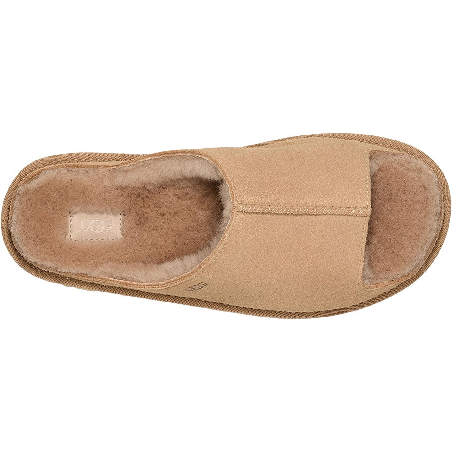 Greenport Slide | Women | Sheepskin | Sand - Sandals - UGG