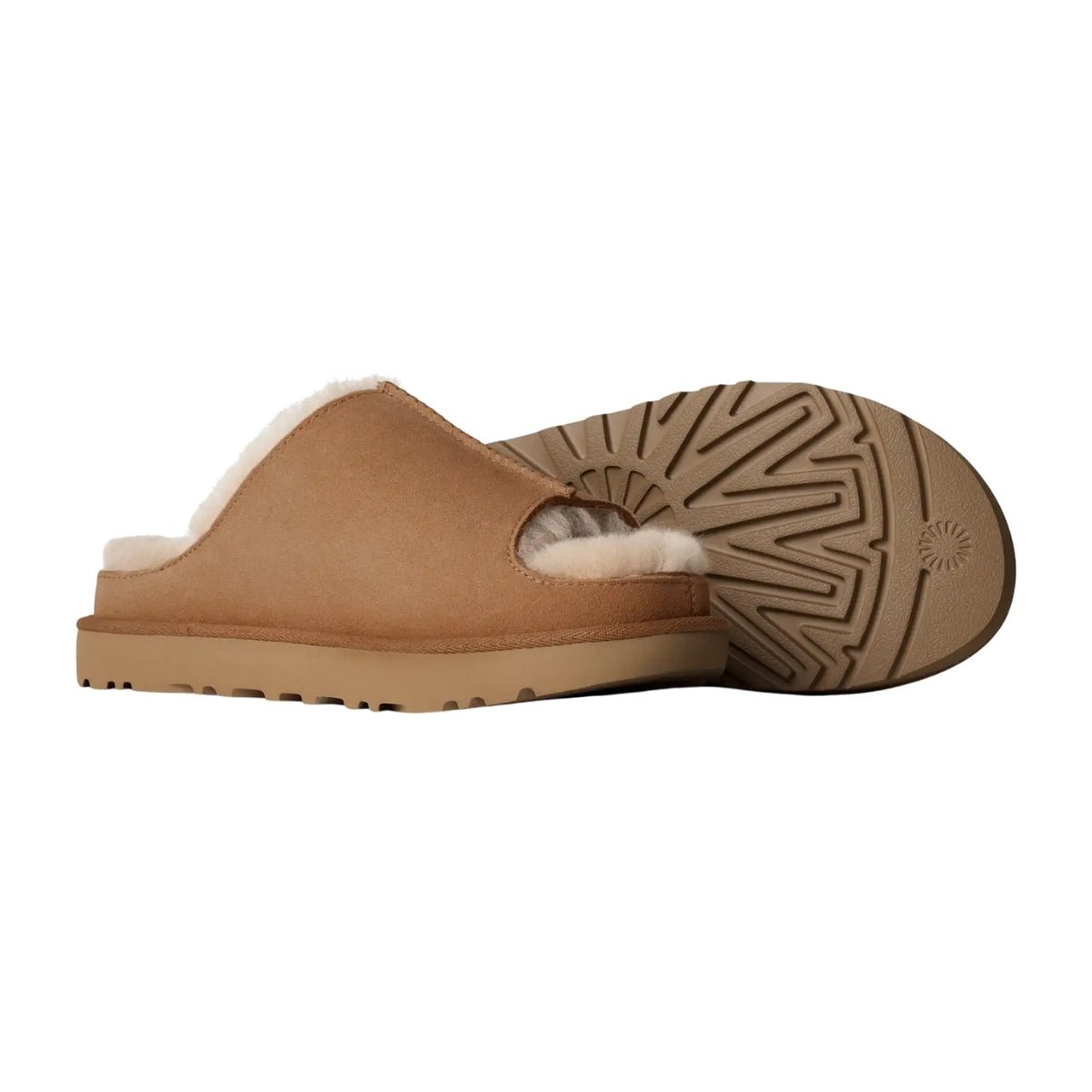 Greenport Slide | Women | Suede/Sheepskin | Chestnut - Slipper - UGG