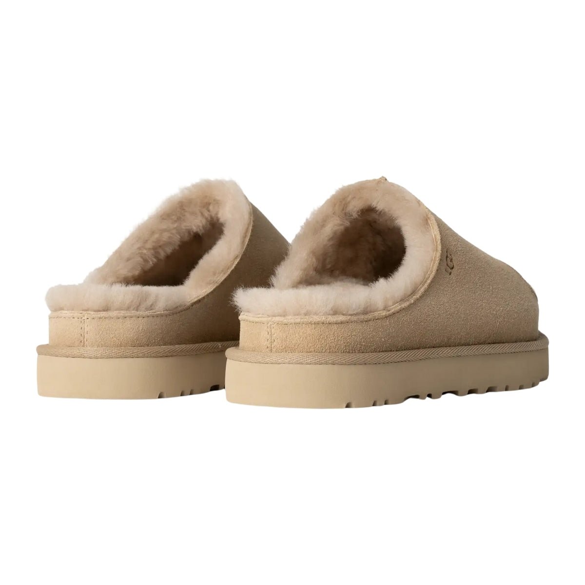 Greenport Slide | Women | Suede/Sheepskin | Sand - Slipper - UGG