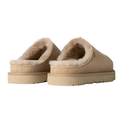 Greenport Slide | Women | Suede/Sheepskin | Sand - Slipper - UGG