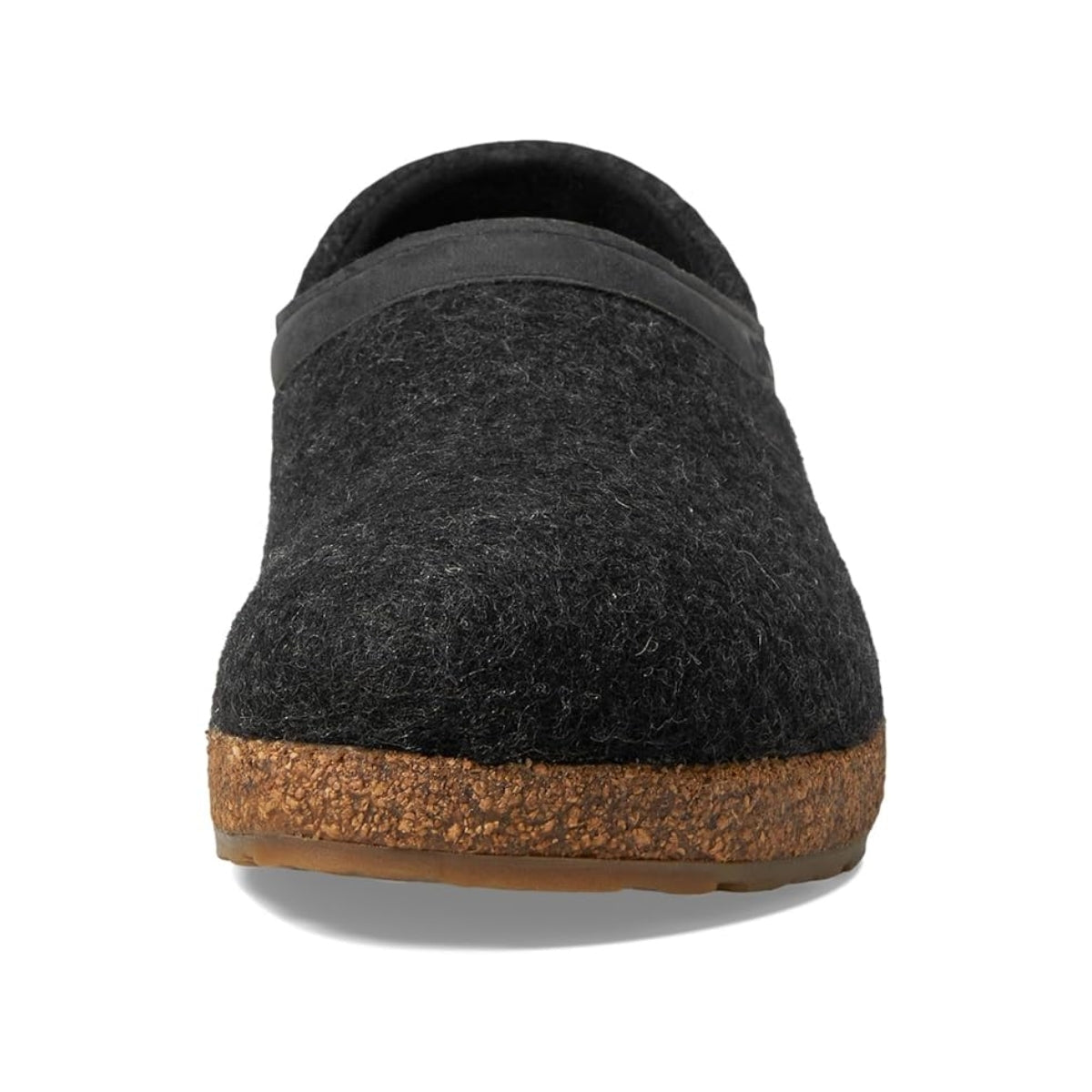 Grizzly Leather Heel GZH | Wool | Charcoal - Slipper - Haflinger