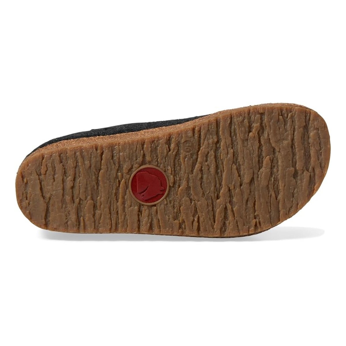 Grizzly Leather Heel GZH | Wool | Charcoal - Slipper - Haflinger