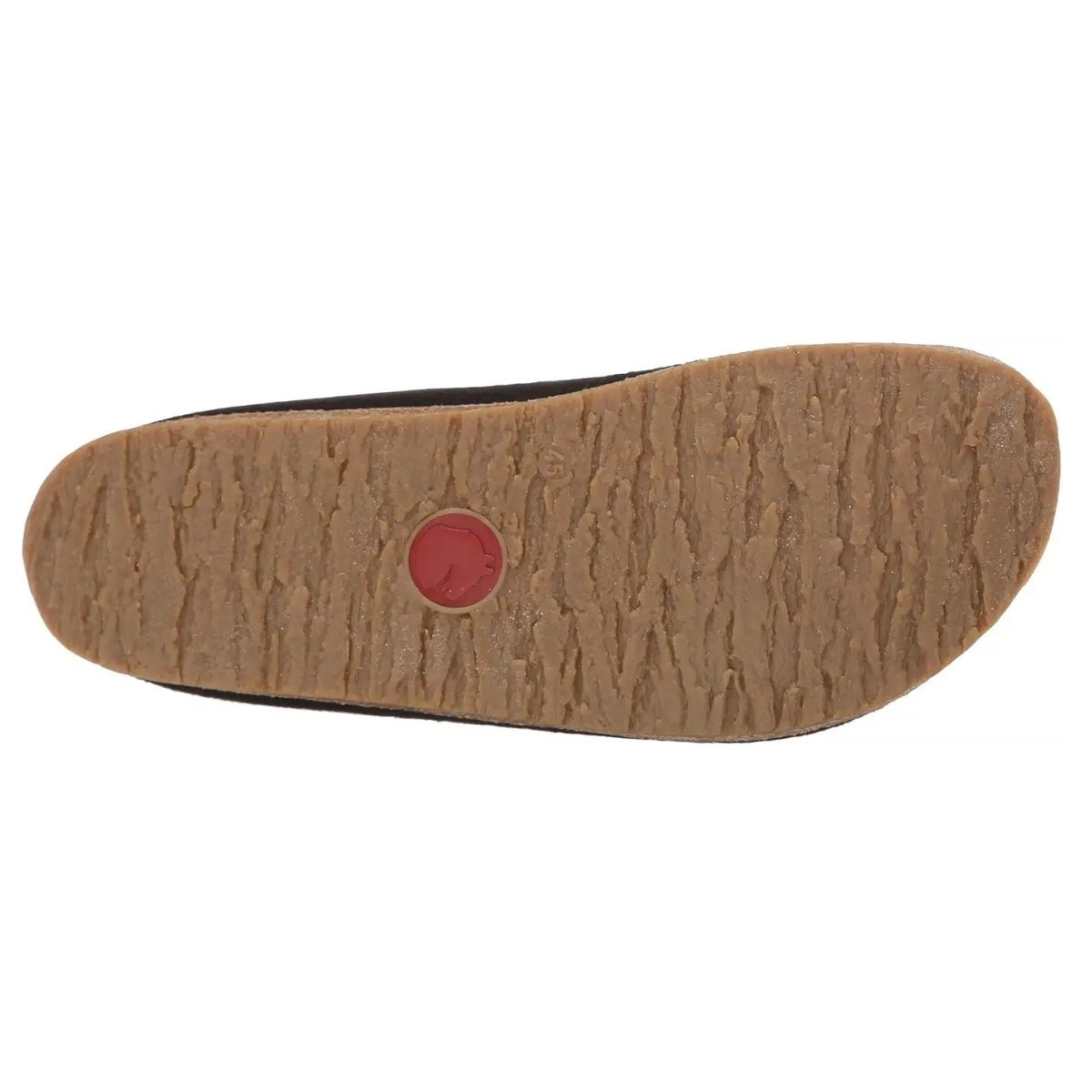 Grizzly Leather | Wool | Smokey Brown - Slipper - Haflinger