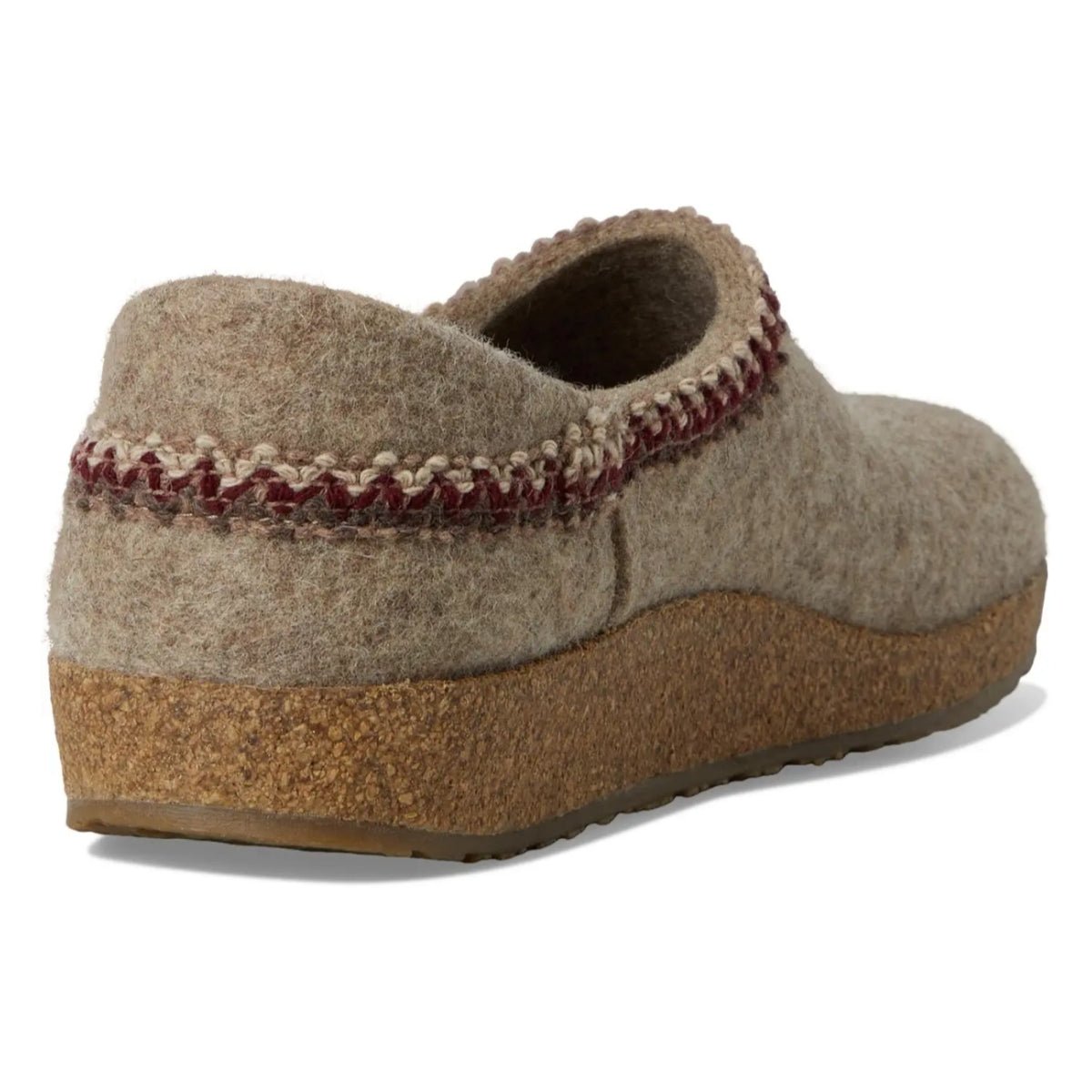 Grizzly Zig Zag Heel GZH | Wool | Beige - Slipper - Haflinger