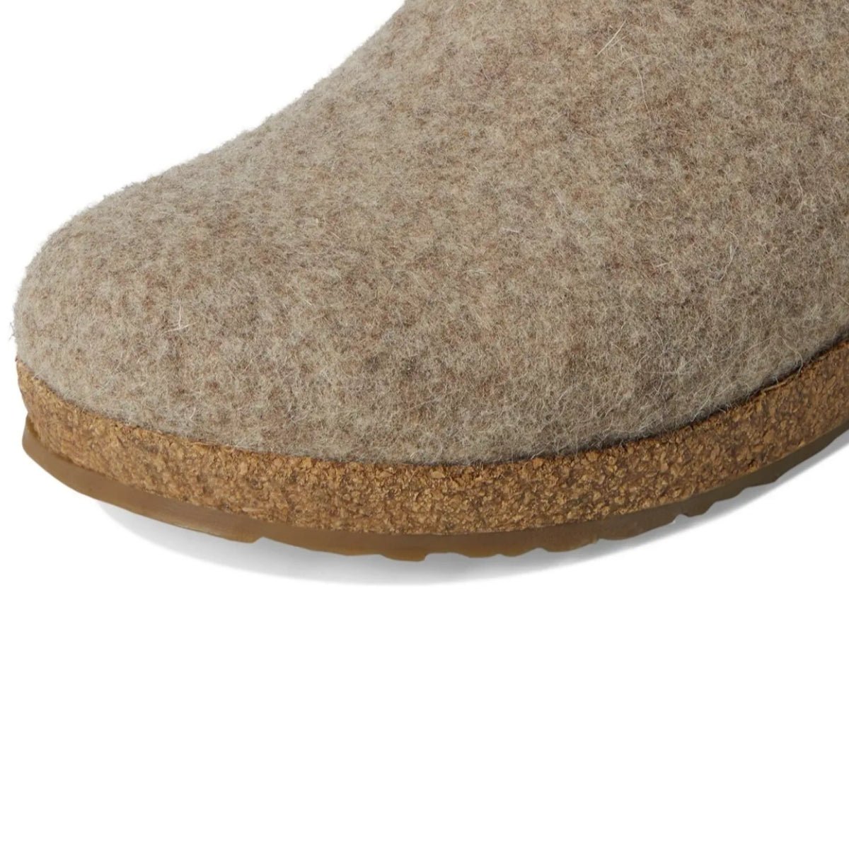 Grizzly Zig Zag Heel GZH | Wool | Beige - Slipper - Haflinger
