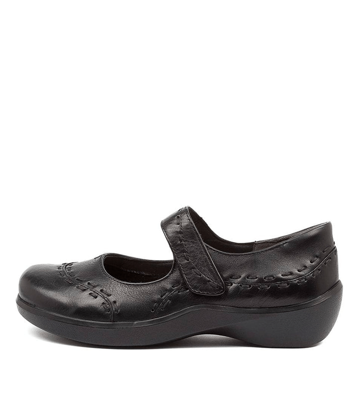 Gummibear | Wide | Leather | Black - Shoe - Ziera