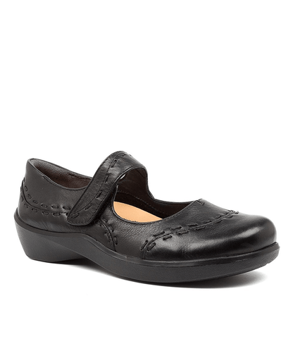 Gummibear | Wide | Leather | Black - Shoe - Ziera