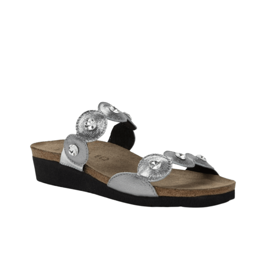 Hailey | Leather | Dark Pewter - Sandals - Naot