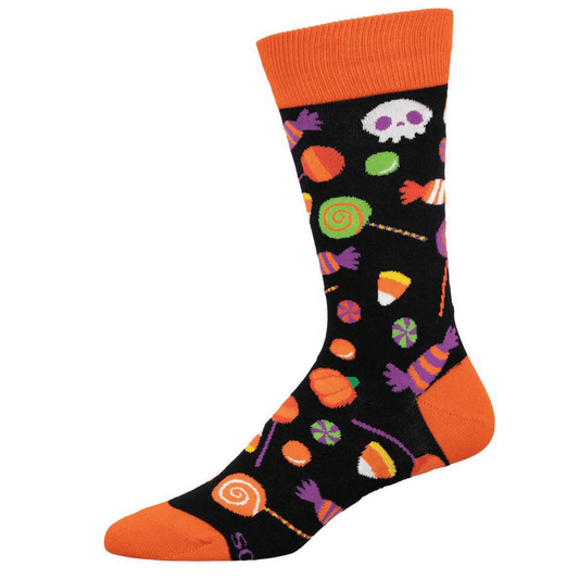 Halloween Candy | Men | Black - socks - Socksmith