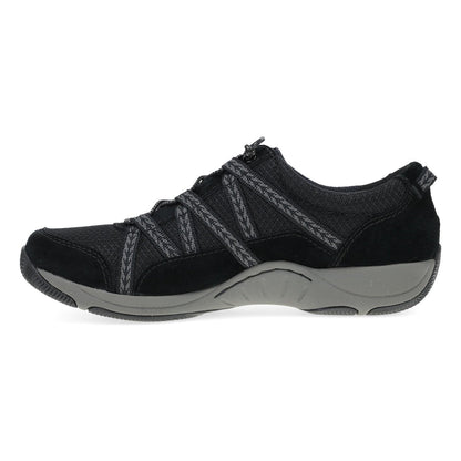 Harlyn | Suede | Black/Black - shoe - Dansko