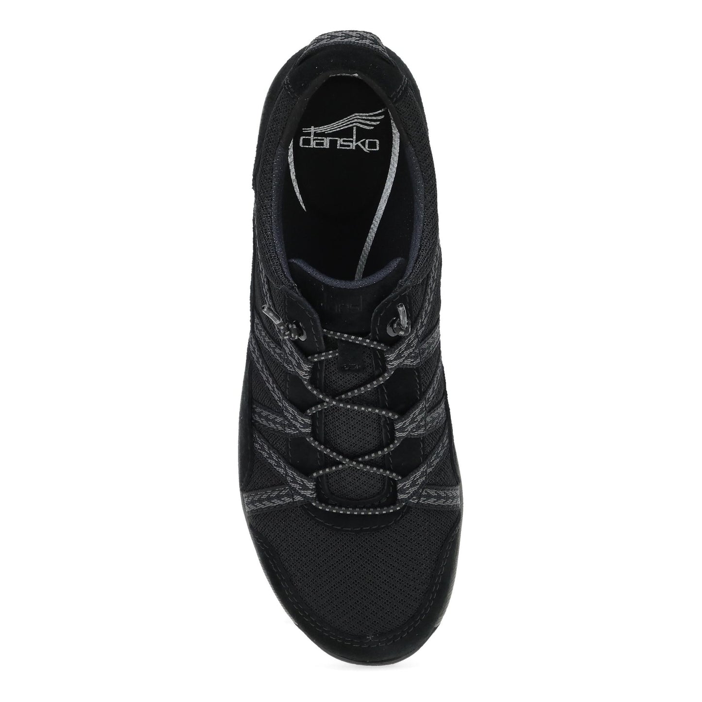 Harlyn | Suede | Black/Black - shoe - Dansko