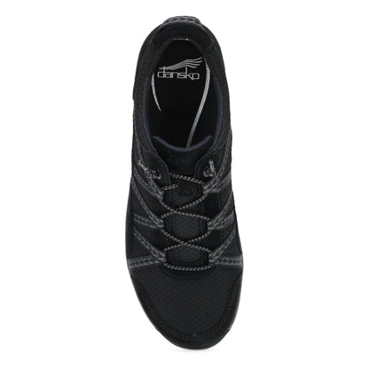 Harlyn | Suede | Black/Black - shoe - Dansko