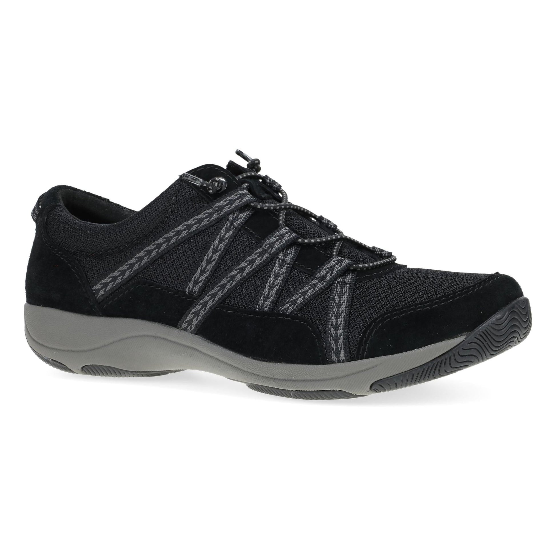 Harlyn | Suede | Black/Black - shoe - Dansko