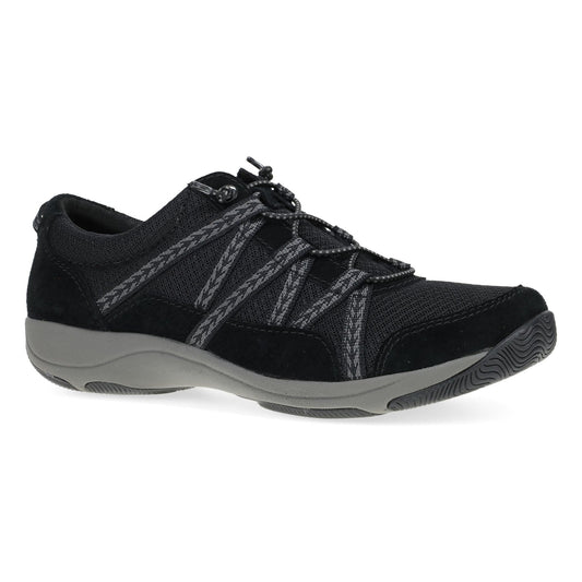 Harlyn | Suede | Black/Black - shoe - Dansko