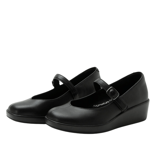 Haylo | Leather | Black - Shoe - Alegria